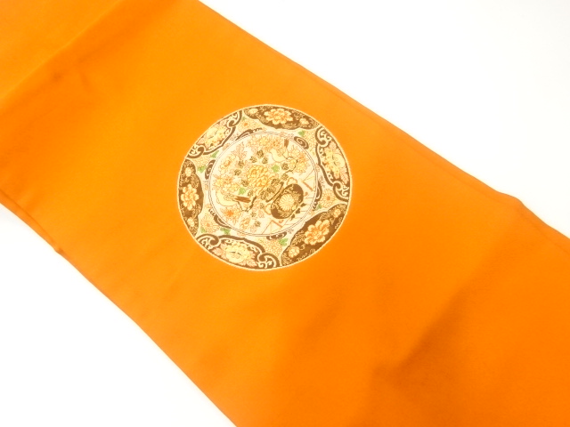 JAPANESE NAGOYA OBI / WOVEN PLATE PATTERN